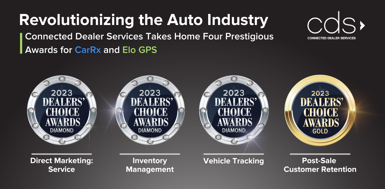 Featured image for “Connected Dealer Services Shines Bright with Four Wins at the Dealers’ Choice Awards”