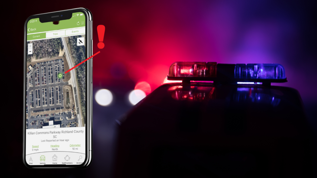 Vehicle location UI